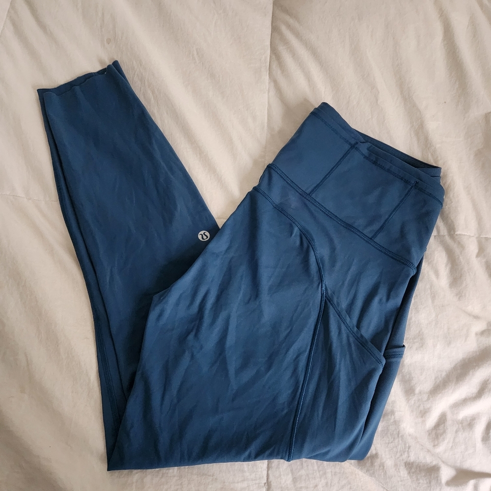 lululemon athletica Blue Leggings